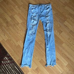 American Eagle Light Wash Jeans